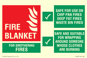 fire blanket  instructions for use